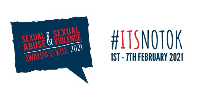 Its Sexual Abuse &amp; sexual Violence Awareness Week. We work with everyone who has been affected by sexual harm.  Circles of Support and Accountability, non-offending partner work, family programme, counselling. Our aim? #nomorevictims  #ItsNotOk