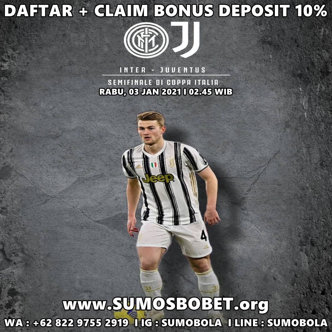 SumoOfc's tweet photo. LIGAITALIA MALAM INI !

INTERMILAN VS JUVENTUS
RABU, 03 FEB 2021
K.0 : 02.45 WIB

BONUS DEPOSIT HARIAN 10%
WA : +62 822 9755 2919

#sumobola #juventus #intermilan #ligaitalia #matchday #sbobet #jadwalbola #bonusdeposit #livestream #bandarbola #bandaronline #situsbola #epl #laliga https://t.co/Igt5ORJqTU