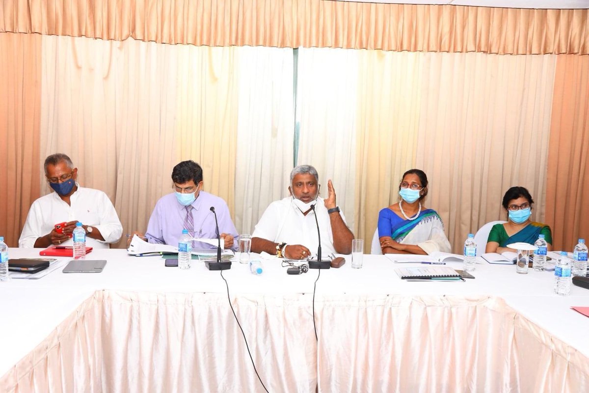 ranatungaPR's tweet photo. I instructed to take steps to start tourist hotel training schools at the district level, at the progress review meeting of the Tourist Hotel Management Training School held today (02). https://t.co/FaqKy4ISl5