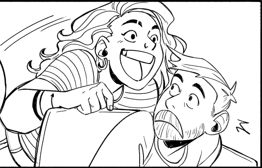 Best thing about making a comic with loads of background characters? Adding your friends. 