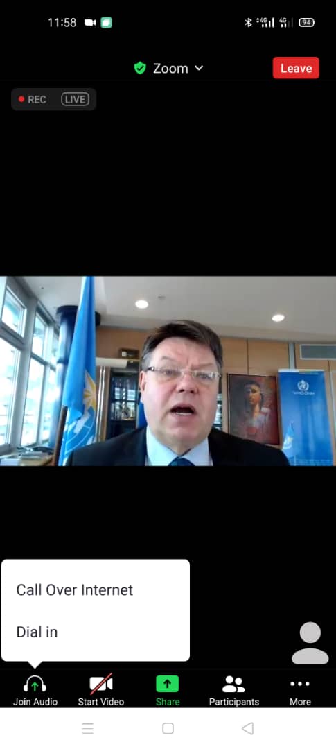 nimetnigeria's tweet image. In his good will message #SCP2021 the Secretary General, World Meteorological Organisations, Prof. Petteri Taalas,  commended @nimetnigeria for her support to other African countries, #SCP2021