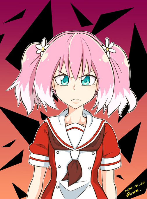 本格的にツインテ描いたのナナしゃんが初めてかも
 #ツインテールの日 