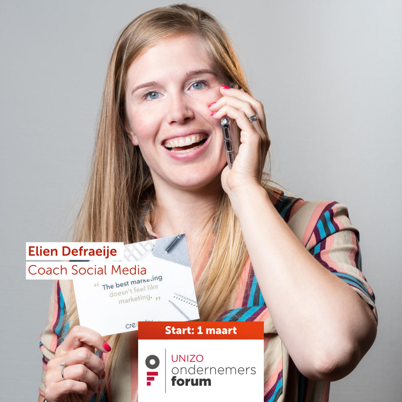 Adverteren op Google, Instagram, Facebook of LinkedIn? Hoe begin je er aan? Elien Defraeije helpt je stap voor stap in 5 interactieve sessies jouw diensten, website, webshop, producten in de kijker te zetten op Social Media. 

Start 1/3/2021

👉 ow.ly/vqXf50DnsXp
