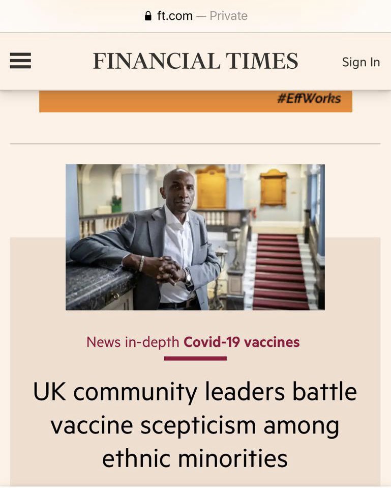 NimsObungeUK's tweet photo. Medical history has dealt black people a bad hand so we are now at risk of losing more lives due to inequalities &amp; discrimination of past &amp; present blunders. We can’t let this happen, we must address #vaccinescepticism within all communities &amp; #SaveLives  https://t.co/JvvO5lFR7S https://t.co/Yjvk0unwss