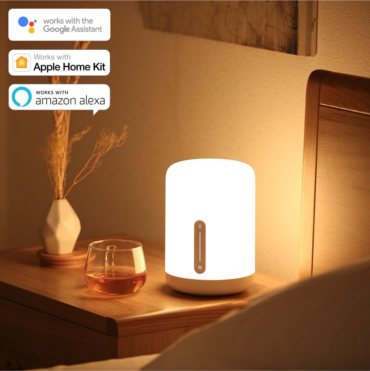 smartphonesza's tweet photo. Xiaomi Smart Bedside Lamp V2 with Voice control

✅ Available for R999

✅ Shop Online: https://t.co/BSybNLSoVl

The Mi Bedside lamp 2 is bright enough to light up an entire room, and can also be used as a discreet night light. https://t.co/g5VhSRwEd1