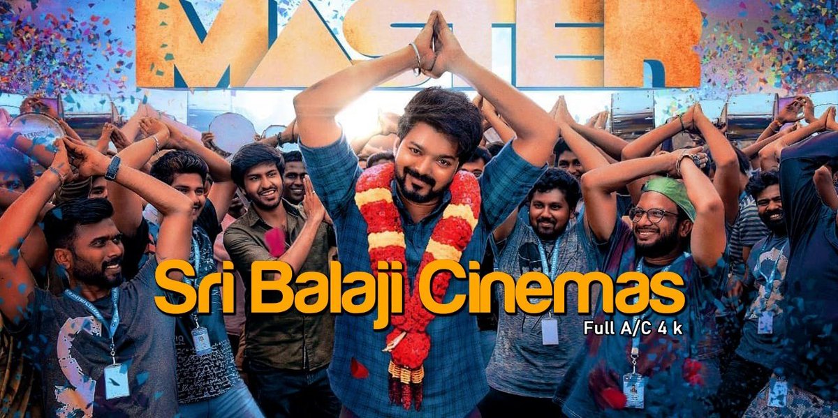 BalajiCinemas's tweet image. At the end of Day 16 itself #Master shattered all old Records &amp;amp; sets a New BoxOffice Benchmark in our Cinemas. Dear Fans &amp;amp; My lovable Audience thanks for your enormous love and support. 
அண்ணா பண்ணும் அதிரடி
வாத்தி யாரு? தளபதி (@actorvijay)