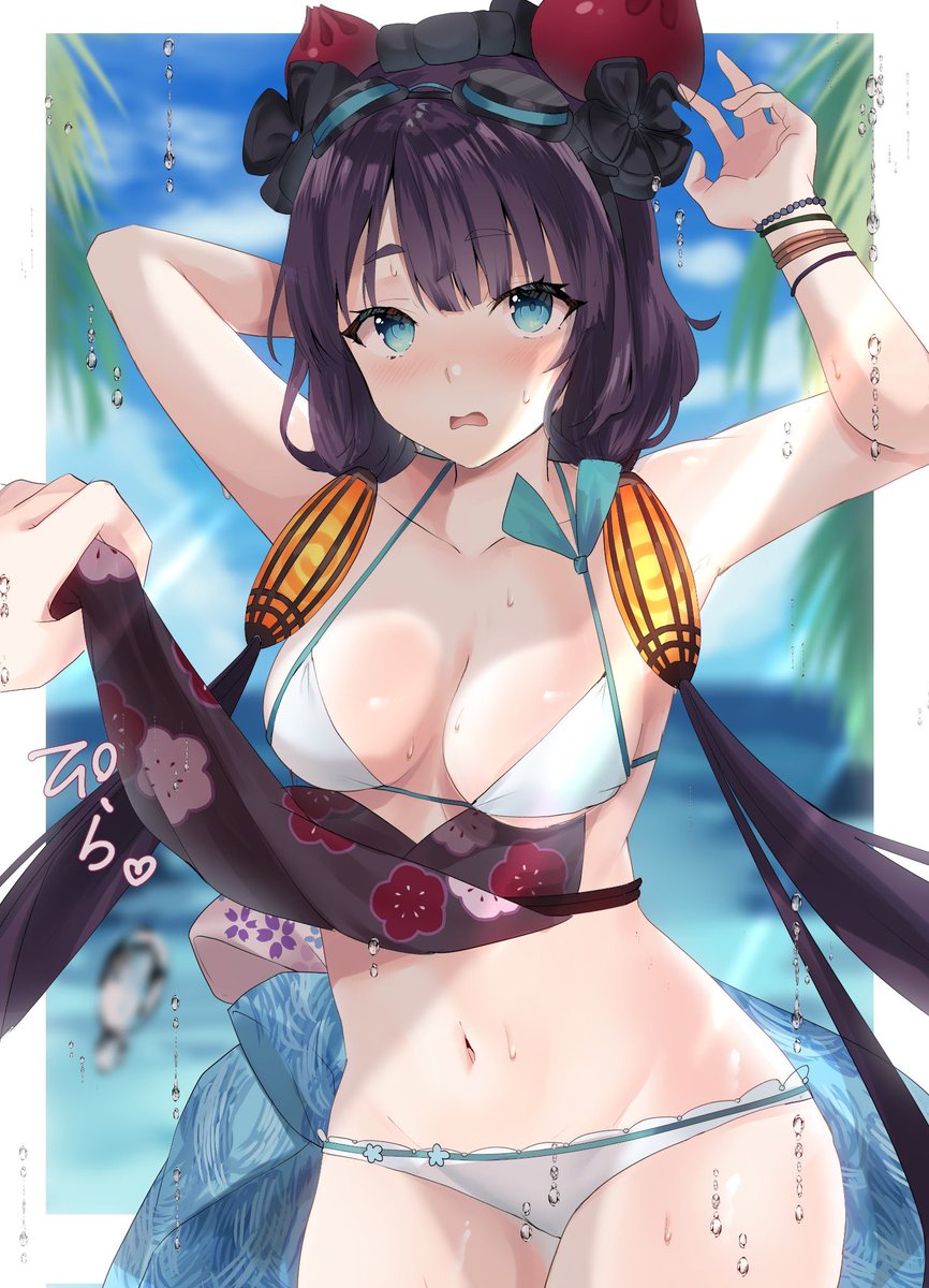マシュ・キリエライト(Fate) ,虞美人(Fate) 「ツインテールの日だそうだけど、あんまり無かった!
#ツインテールの日 」|ゆーFOUのイラスト