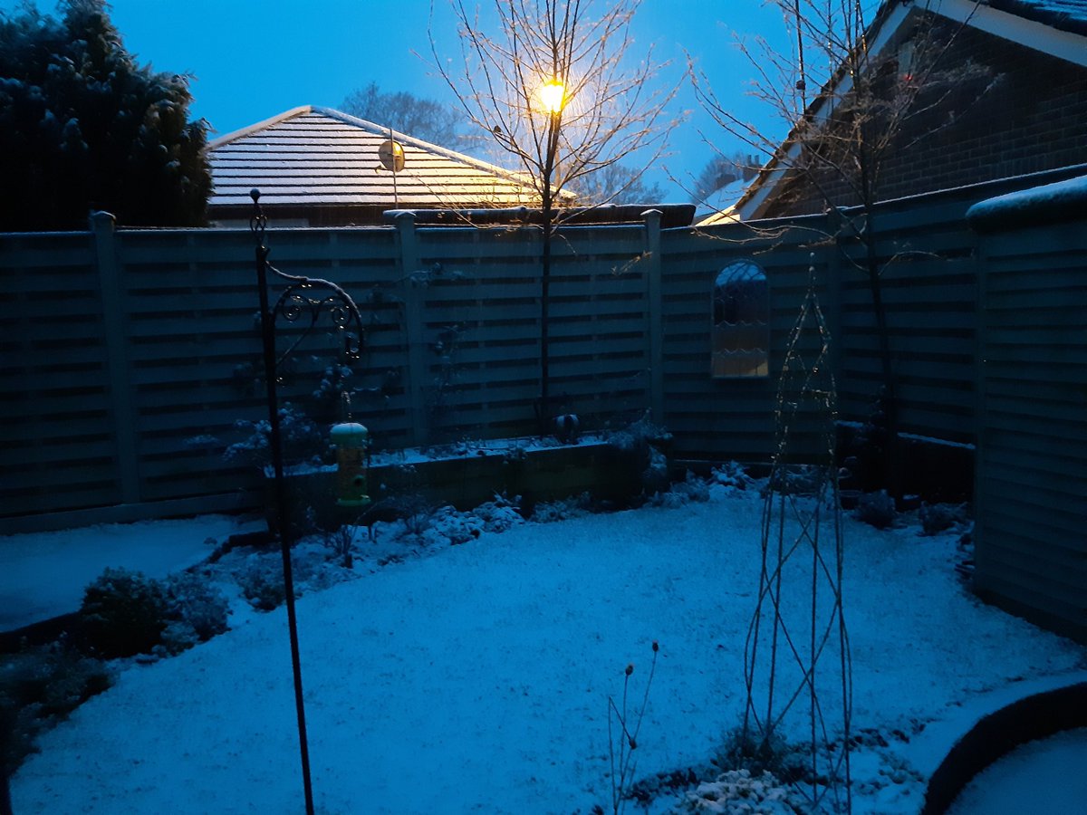 InkGardener's tweet photo. #uksnow YO24 #York 6/10  Forecast to be sleeting 11am Met Office/12pm BBC Weather app so off to play in it now! #Giddy #DoYouWantToMakeASnowman https://t.co/4jMWkNFWjH