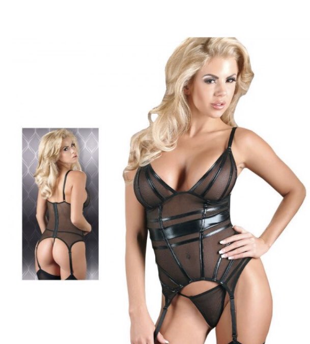 PleaseNTease2's tweet photo. 😍 look on fire 🔥 in our Black Powernet Suspender Basque With Matching GString: https://t.co/LkKMpW1yWu #lingerie #valentinesdaygift #lockdown 💋 https://t.co/gk9mzLfhea