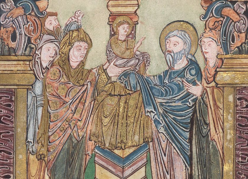 Today is Candlemas, festival of light, 'forðy on ðissum dæge wæs þæt soðe Leoht, Crist, geboren to þam temple' ('because on this day was the true Light, Christ, carried to the temple'). An Anglo-Saxon sermon for this ancient and beautiful feast:  https://aclerkofoxford.blogspot.com/2012/01/lfric-on-candlemas-twofold-burgeoning.html