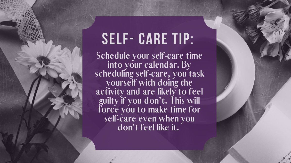 OppAccess's tweet image. If you’re the kind of person who neglects self-care over work, schedule it in your diary! This will put self-care on the same level as your other tasks.

#selfcare #wellness #wellbeing #careerguide