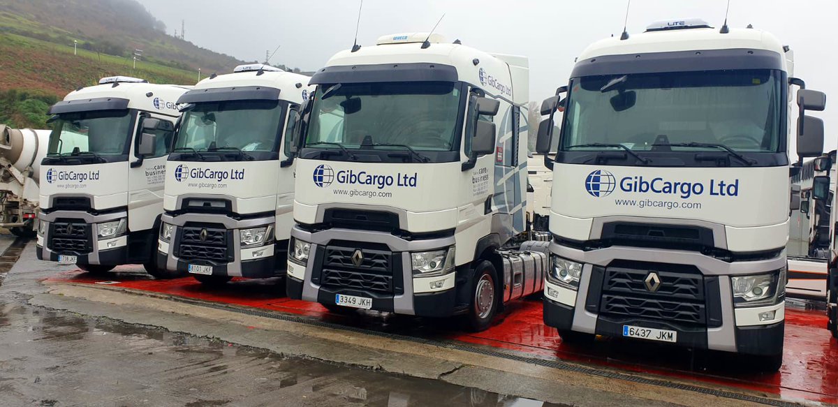GibCargo's tweet photo. Our latest addition to the fleet. #Trucking #keyworkers https://t.co/kZlb5qOI7V