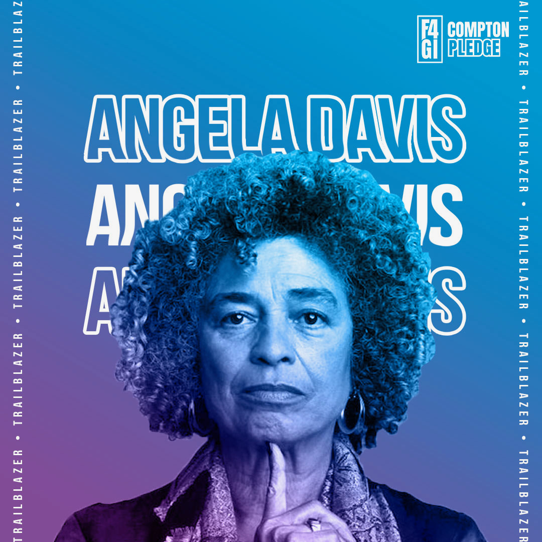 ComptonPledge's tweet photo. Angela Davis has called for #GuaranteedIncome for all as a part of the people's liberation struggle. Her iconic work has defined generations of activists. #PledgeCompton https://t.co/Zuxlz0g8ph