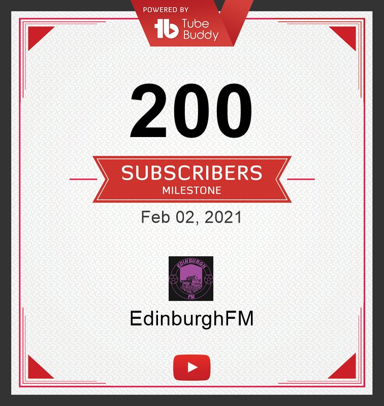fm_edinburgh's tweet photo. What a sight to wake up to

I want to way thank you to every sub who helped me make it to 200, you are the real mvps of the community

#FM21 #ContentCreator #YouTube

@CommunityFM3 https://t.co/duLMhLyHqw
