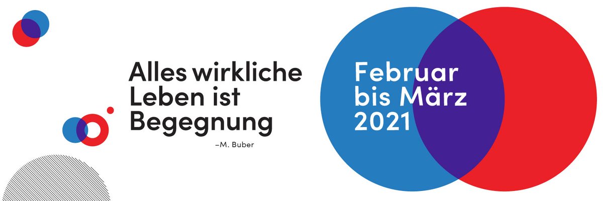 Save the date! Ab dem 12.2.2021 findet das #RheinMeeting 2021 statt! "Alles wirkliche Leben ist Begegnung" (M. Buber). Hier findest du alle Termine rhein-meeting.org