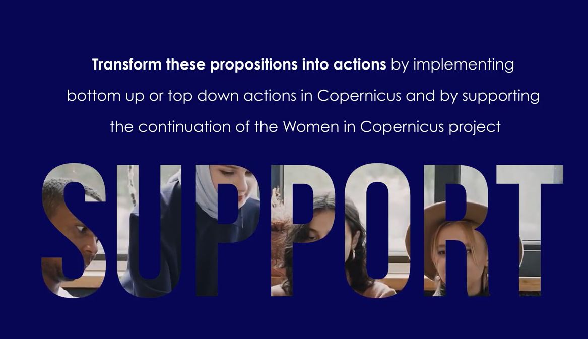 A new #WomeninCopernicus teaser is out! 📣👫 Build a common future for @CopernicusEU bit.ly/3rdme2r If you get inspired ✨ Propose, share and participate! 👉🏻bit.ly/2KMkRZ0