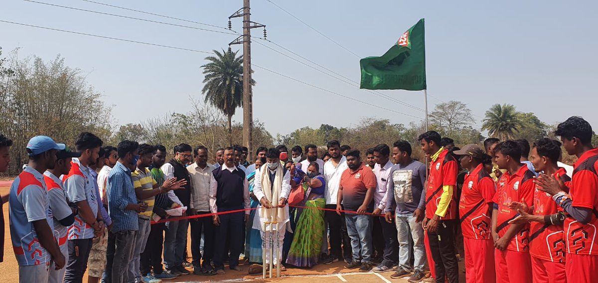Attended opening ceremony of MPL Football and Cricket at Kuliana under Kuliana Block in my constituency.