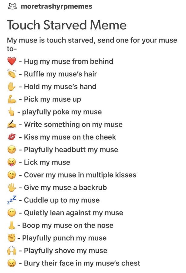 Send an emoji for a starter!