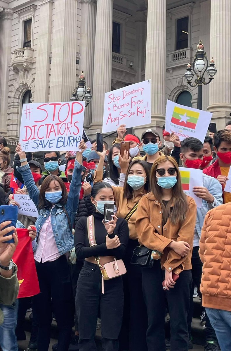We voted our government.
Still remained on my hand.
We strongly oppose military dictatorship.
We want our electoral government back. 
Free Daw Aung San Suu Kyi and our leaders.
#savemyanmar 
#Aung_San_Suu_Kyi_government 
#RejectTheMilitary
