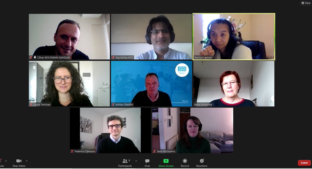 Erasmus KA201 School Education Partnership Zoom Meeting