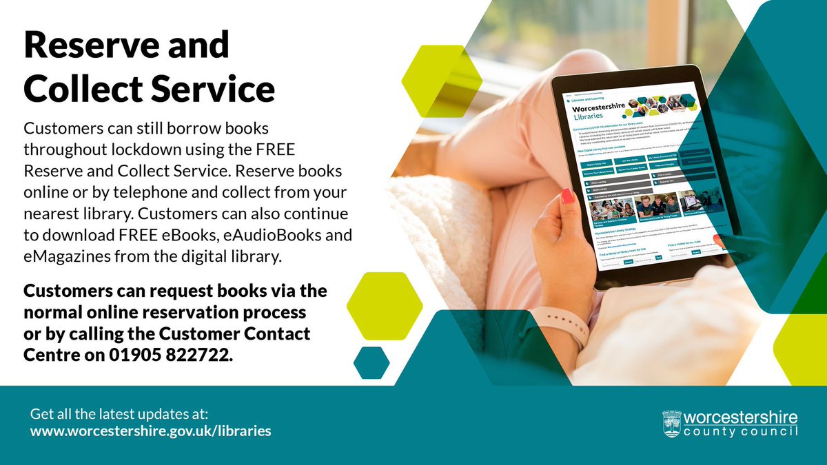 WorcsLibraries's tweet photo. @CressidaCowell @Booktrust @TheSun Weβre ensuring children learning from home have access to the books they need during lockdown by providing free #reserveandcollect & #Childrensbookbundles & have adapted many other library services to an online platform https://t.co/ek01UI3vWe #LibrariesFromHome #Worcestershire https://t.co/j4bOSewZg9