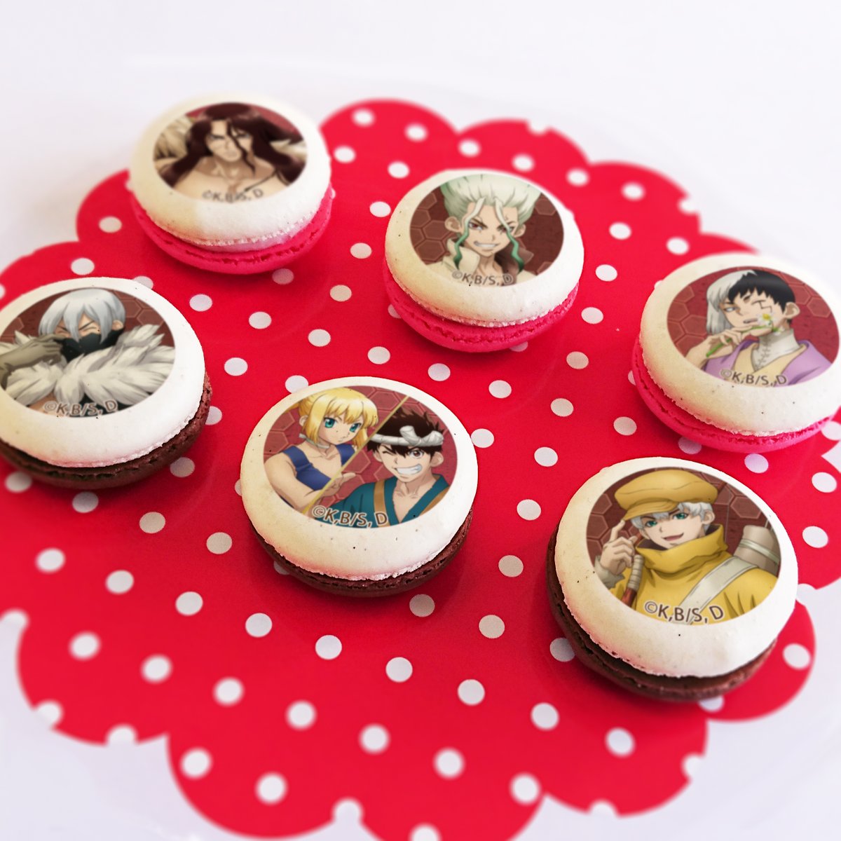 プリロール公式 キャラケーキ マカロン Twitterissa アニメ dr stone バレンタインスイーツ21ご予約受付中 ドクターストーン ケーキ マカロンが豊富なラインナップで登場 購入特典缶バッジ付きで全国へお届けします 2 7 日 までのご注文 で プリロール公式 キャラケーキ マカロン Twitterissa アニメ dr stone バレンタインスイーツ21ご予約受付中 ドクターストーン ケーキ マカロンが豊富なラインナップで登場 購入特典缶バッジ付きで全国へお届けします 2 7 日 までのご注文 で