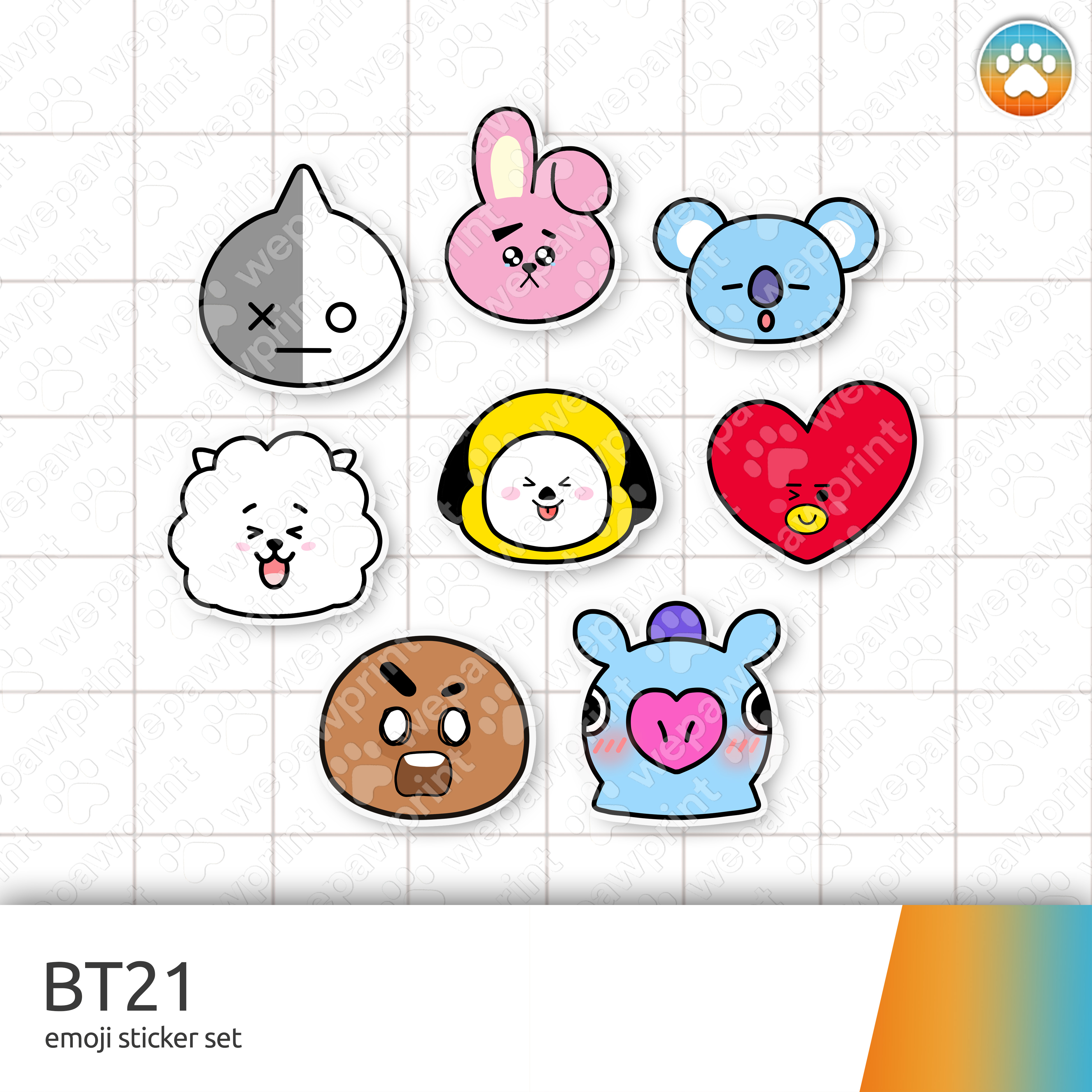 wepawprint on twitter new release denimalz emoji sticker set day6 denimalz stickers artph https t co nhutfgrqky twitter
