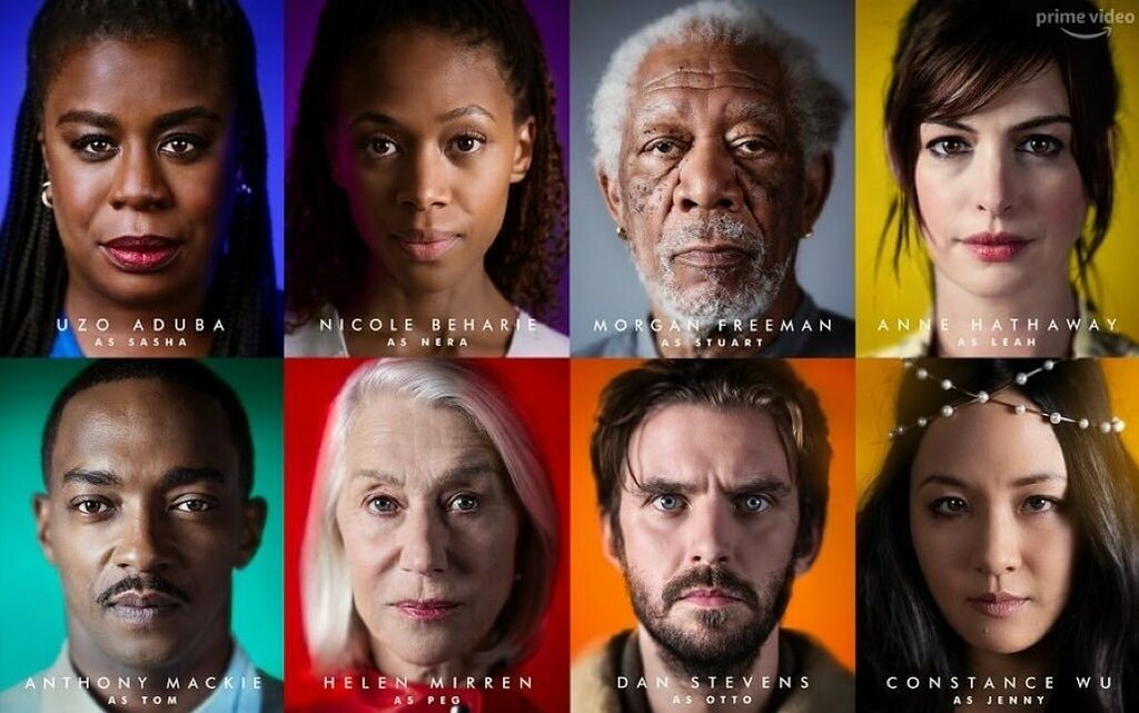 Актёрский состав сериала "Solos" от Amazon пополнился по-настоящему звездами мирового уровня:

- Узо Адуба;
- Николь Бахари;
- Морган Фриман;
- Энн Хэтэуэй;
- Энтони Маки;
- Хелен Миррен;
- Дэн Стивенс;
- Констанс Ву.

#Solos