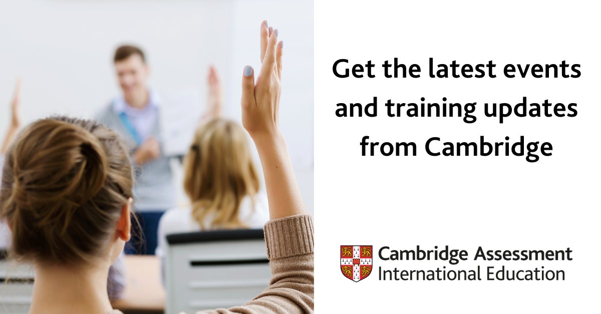 Cambridge Assessment International Education on Twitter: 