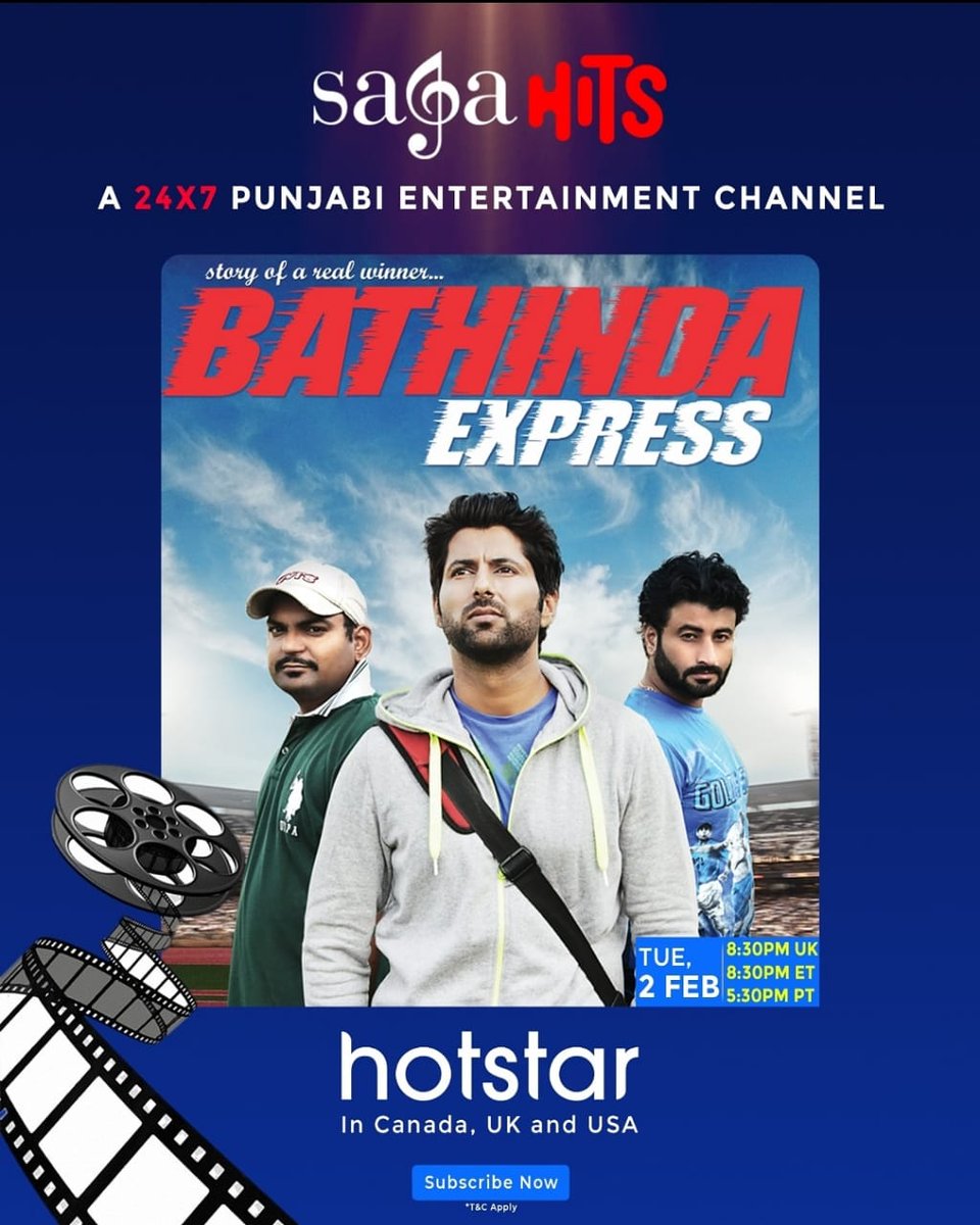 vijayskumar358's tweet photo. Feeling great to share this with u all.after #Netflix now you can watch #Bathinda Express on #Hotstar too.. it's available in UK Canada and USA.. #Deepjoshi #Vijayskumar #Mohitbhaskar #Jasminekaur #Princekjsingh #punjabimovies https://t.co/hKBrIq0gjn