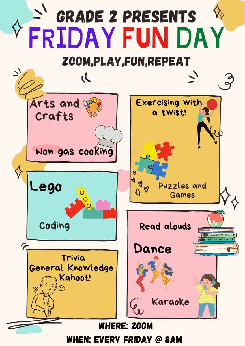 #Grade2 presents ‘Friday Fun Day’ 😃Adding some ‘more’ fun to our online school! <a href="/ois_primary/">OIS Primary</a> <a href="/KanchanDodeja/">Kanchan Dodeja</a> <a href="/nehaminda/">Neha Minda</a> <a href="/oismumbai/">Oberoi International School</a>
