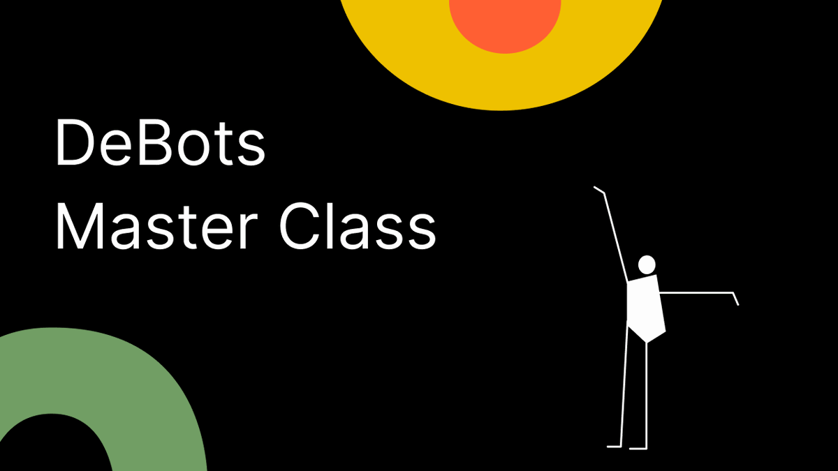 Everscale_net's tweet photo. 🤖⚙️DeBots Master Class.

Dear friends,

Today, February 2, at  2:00 PM UTC we are inviting you to the DeBot Master Class after the Weekly Live stream🙌

YouTube link 👉https://t.co/at6Fb7Lx3U

#DeBots #Freeton #Ton #crypto #blockchain https://t.co/ldgdlndru7