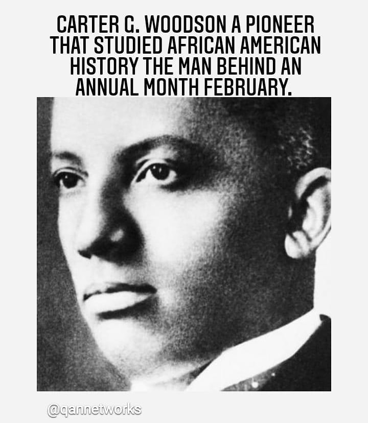#BlackHistoryMonth CARTER G. Woodson a pioneer that Studied African American History the man behind a Annual Month FEBRUARY.  We recognize and HONOR and REFLECT, CELEBRATE a MONTH of BLACK CULTURE and History now a National Federal Holiday

#WIBMRemembers

<a href="/TheWIBMag/">WOmenInBusinessMagazine®️</a>
<a href="/Wibmagazine/">WIBMAGAZINE®️</a>
