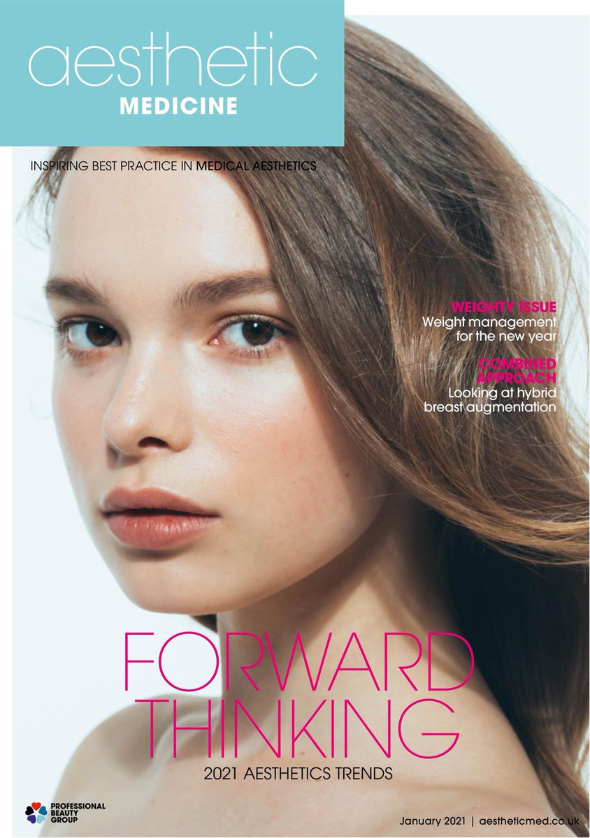 BTLaesthetics's tweet photo. #EMSCULPTNEO in January edition of Aesthetic Medicine: 2021 Aesthetics Trends
👉"The new version of BTL´s Emsculpt body contouring device offers more than just muscle toning"
👉 "Seven clinical studies were completed to mark Emsculpt Neo´s launch to market."
#btlaesthetics https://t.co/ZrHorqBPvq
