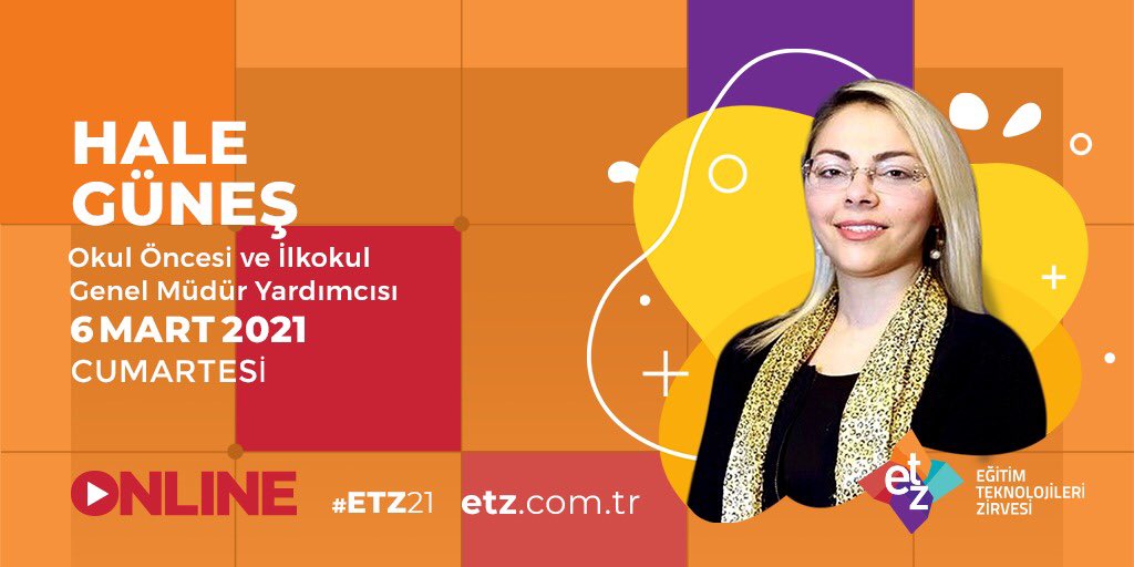 🔸 Bahçeşehir Koleji Okul Öncesi ve İlkokul Genel Müdür Yardımcısı Hale Güneş, 8. Eğitim Teknolojileri Zirvesi’nde! Değişimi yönetmek ve dönüşüme yön vermek isteyenler #ETZ21’de buluşuyor. Biletler tükenmeden: etz.com.tr