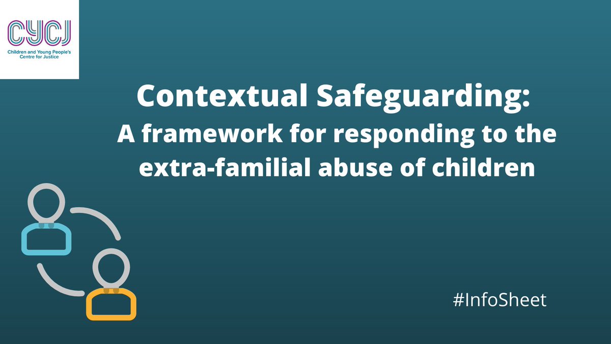 ❓How do we protect children when they're not in the family home? Our #InfoSheet looks at Contextual Safeguarding - and how this is being used across the UK in responding to extra-familial abuse. Please RT: bit.ly/3a6KwV8