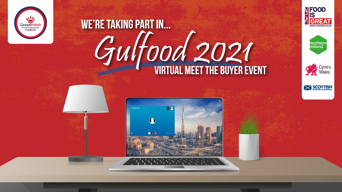Good luck to all of the businesses taking part in #gulfood2021 virtual meet the buyer this week! Especially to West Midlands businesses: <a href="/championreeves/">Champion Reeves</a>, <a href="/evolvedsnacks/">Evolved</a>, <a href="/puritionuk/">Purition</a>, <a href="/TheGymChef/">TheGymChef Seasoning</a>, Truede, Purely &amp; <a href="/Wenlock_Spring/">Wenlock Spring Water</a>⭐️

#meetthebuyer #exporting #foodanddrink