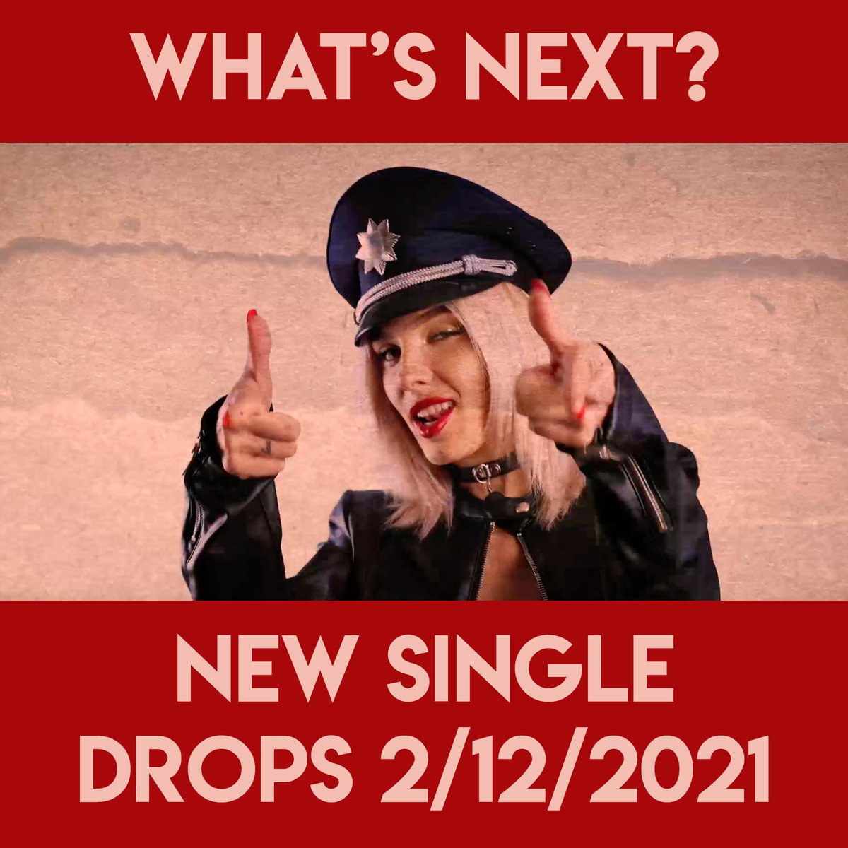 CodeRedRiot's tweet image. What's Next? New Single. 2/12/2021.