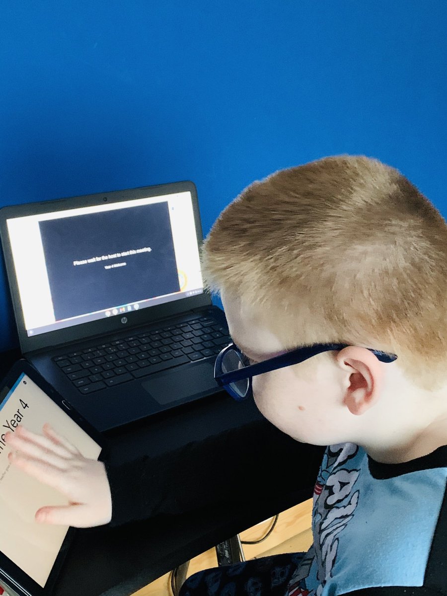 Zoom is their favourite thing to do in the mornings now ⁦<a href="/CroxtethC/">CroxtethCPS</a>⁩ ⁦@3nCps⁩ ⁦<a href="/year4mn/">Year4MN Croxteth Primary School</a>⁩ ⁦<a href="/LHarrimanREMAT/">Miss Harriman REMAT</a>⁩