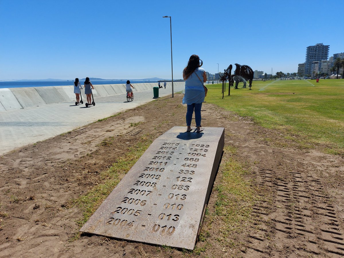 RobinAdamsZA's tweet photo. Sea Point Promenade is quite busy today. Loads of people out and about. #BeachesReopen #SALockdown https://t.co/hSvyhkK0Wh
