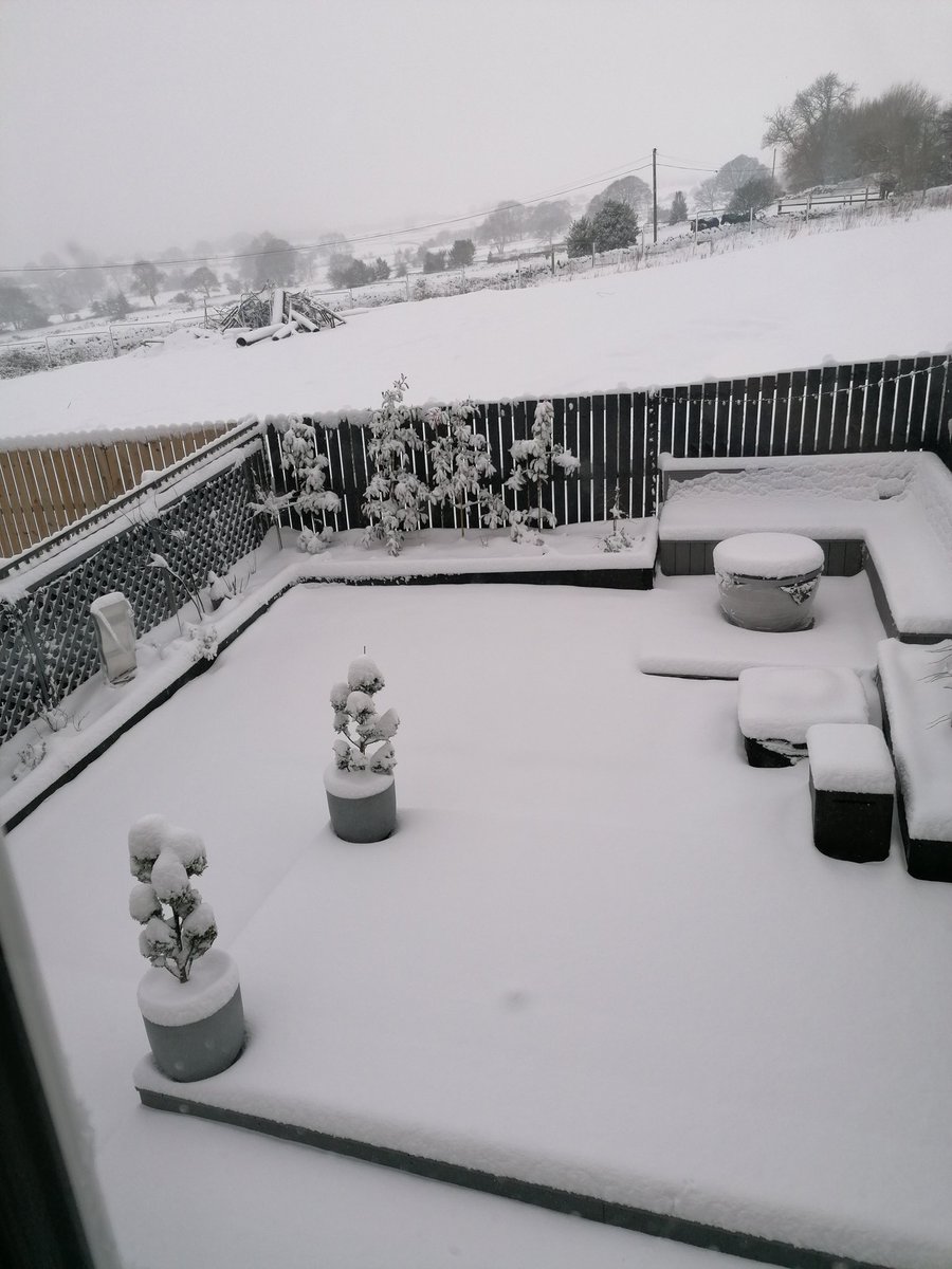 TEDBEAR25's tweet photo. More snow this year than in the last ten years. ☃️ https://t.co/3TXNJN5EUq
