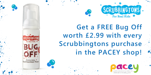 **SPECIAL OFFER - ENDS TOMORROW**

<a href="/Scrubbingtons/">Scrubbingtons</a> are offering a FREE 50ml Bug Off with every Scrubbingtons purchase in the PACEY shop!

Don't miss out! Offer ends 3 February 2021, while stocks last - pacey.org.uk/shop/scrubbing…