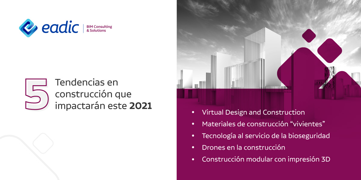 KINEDRIK's tweet image. Las 5 tendencias #BIM para el 2021:
1. Virtual Design and Construction
2. Materiales de construcción “vivientes”
3. Bioseguridad
4. Drones en la construcción
5. Construcción modular con impresión 3D
Infórmate bit.ly/3aJdlpA

#BIMConsulting #ImplementaBIM #BIMparaEmpresas