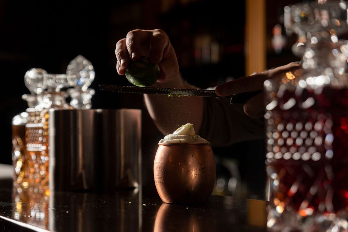 bar1806's tweet photo. The Mule #2 🍸
Our lovey guests have been obsessing over these lemongrass and ginger delights this past week. Head in and try one for yourself tomorrow from 5pm! https://t.co/jGcGCMH6LV