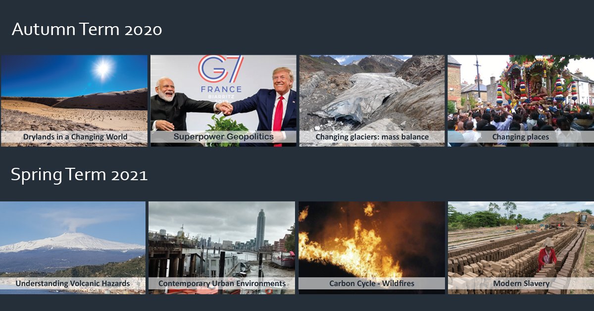 RHULGeography's tweet image. We have a fantastic line up of Monday Night Lectures this term. Plus, you can find any you've missed on our new TeacherHub along with additional teaching resources: 

royalholloway.ac.uk/research-and-t…