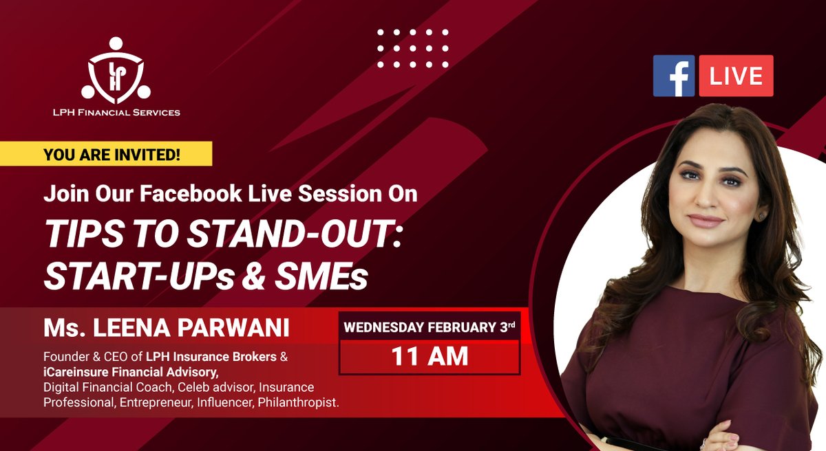 plan_here's tweet image. The question that cuts to the core of any entrepreneur's most significant challenges: cash burn, talent recruitment and company values is... Should a startup company or an SME offer employees benefits?

Stay Tuned

Visit to attend: fb.me/e/JyD3tA06

#FBLive #leenaparwani