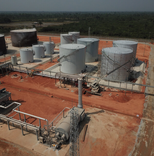 The phase 2 is the delivery of 25,000 BPD crude and condensate refinery, an upgrade on the 5,000bpd modular refinery. The project is still at an early stage of development but is designed to produce the following products: gasoline, diesel, LPG, kerosene and aviation fuel.