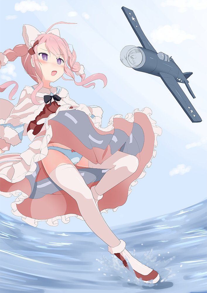 アズレン アズールレーン アズレン サラトガちゃんの新衣装 飛行甲板が見当たらない トロ Skeb受付中のイラスト