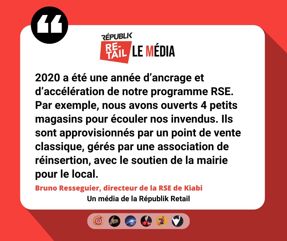 Création de boutiques pour écouler ses invendus, mise en ligne d’un site de seconde main, ou encore lancement de collections en faveur de l’inclusion, <a href="/KiabiFrance/">KIABI FRANCE</a> multiplie les initiatives #RSE depuis la présentation de son programme Human, en 2019 => republik-retail.fr/rse/seconde-ma…