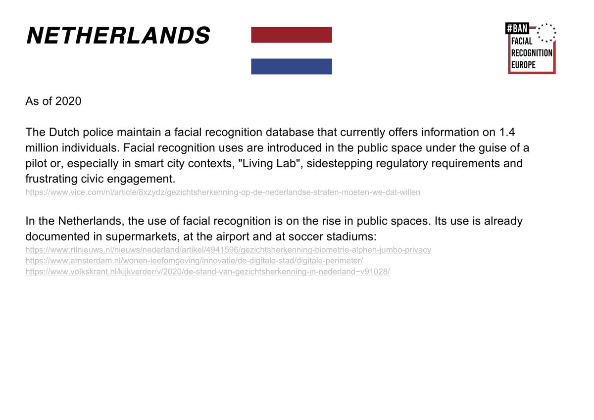 BanFacialRecEU's tweet photo. #BanFacialRecognitionEU #Evidence in #Netherlands and #czechrepublic uses of #FacialRecognition technology led to abuses of fundamental rights, lack of accountability, misspending of public funds for years. EU institutions are responsible.
All cases: https://t.co/MYLEXBDZtp https://t.co/TWqP1oXTch